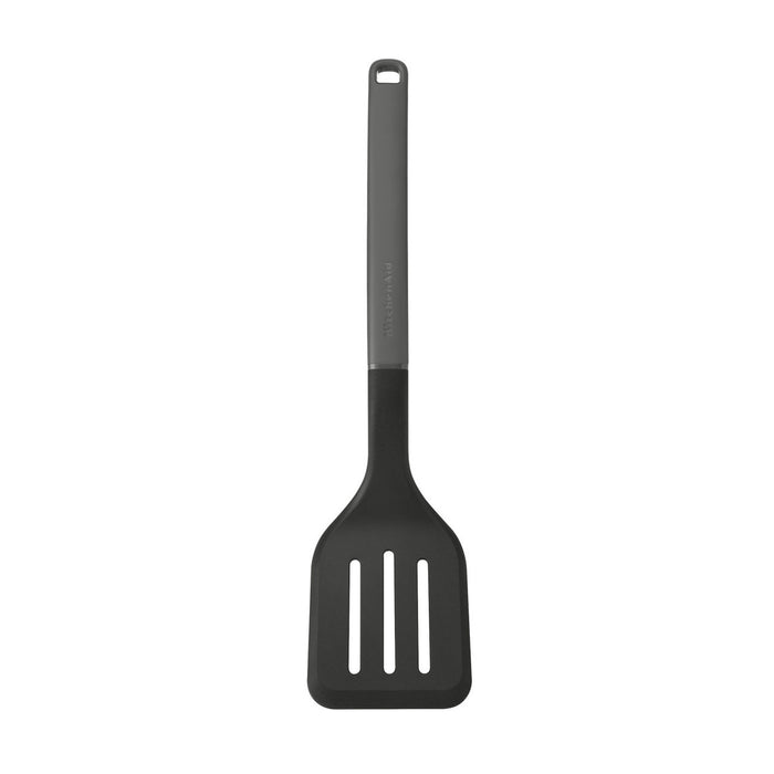 KitchenAid Slotted Turner - Charcoal Grey