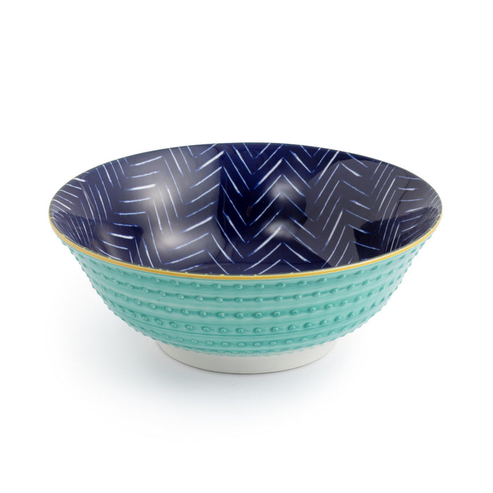 Mikasa Ramen Bowl 21cm - Indigo Chevron