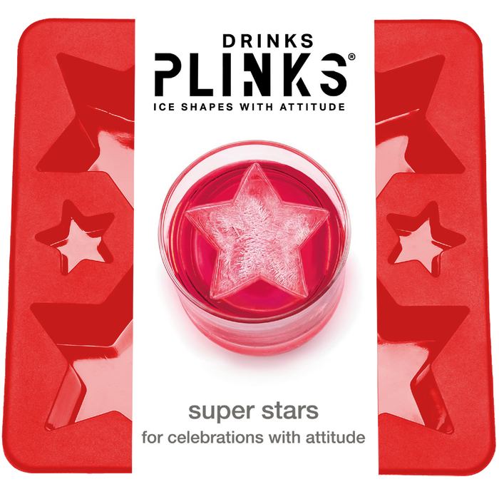 Drinks Plinks Silicone Ice Tray - Super STAR