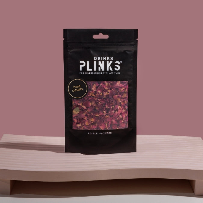 Drinks Plinks Edible Flowers - Rose