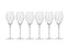 Krosno Harmony Prosecco Glass 300ML 6pc Gift Boxed