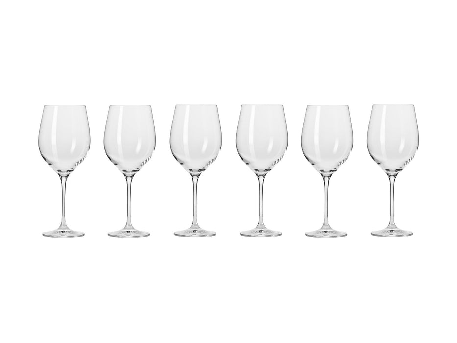 Krosno Harmony Wine Glass 450ML 6pc Gift Boxed