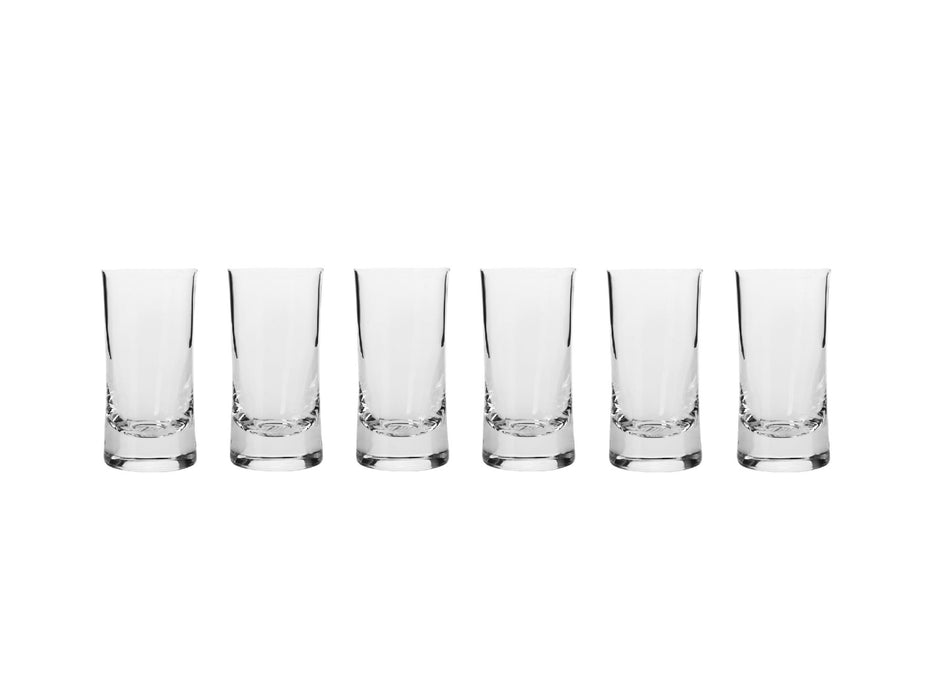 Krosno Harmony Shot Glass 40ML Set of 6 Gift Boxed