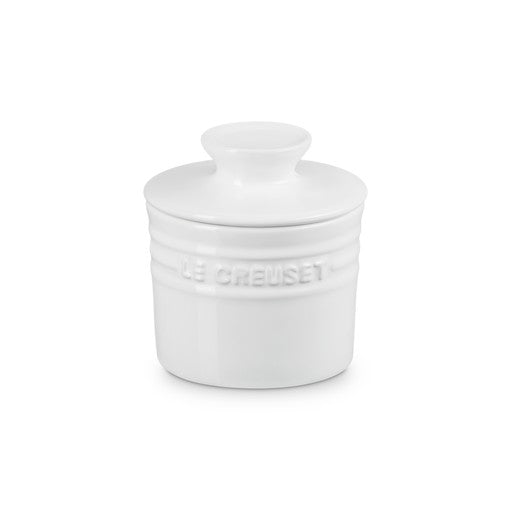 Le Creuset Heritage Butter Bell - White