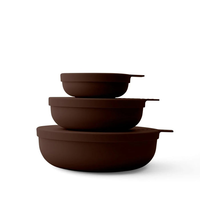 Styleware Nesting Bowl Set of 3 - Cocoa