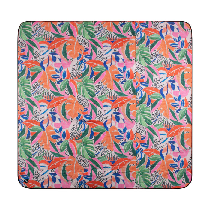 Kollab Picnic Mat - Leopard Tropics