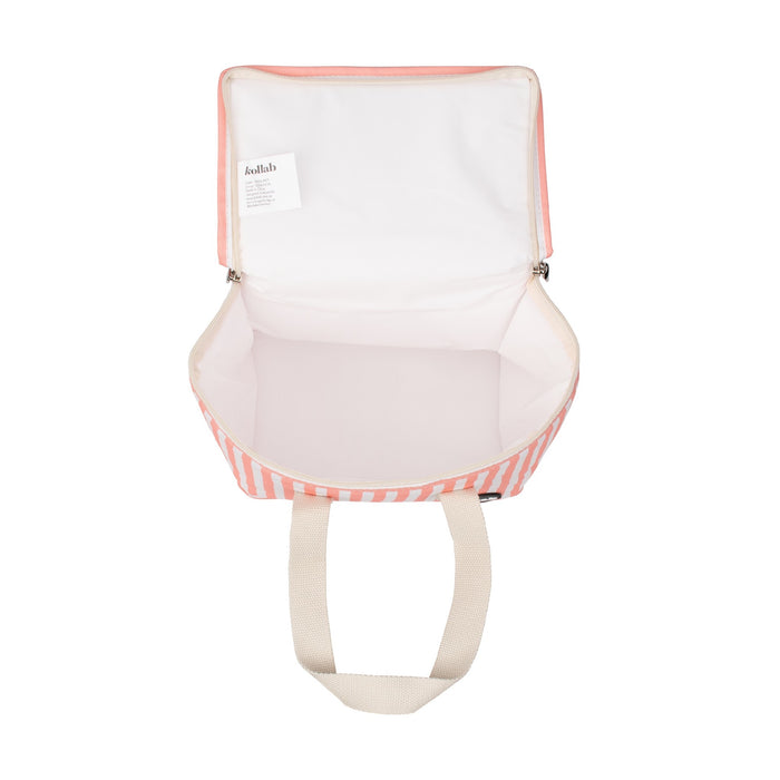 Kollab Lunch Box Insulated - Coral Stripe