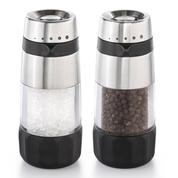 OXO Good Grips Accent Mess Free Salt & Pepper Grinder Set