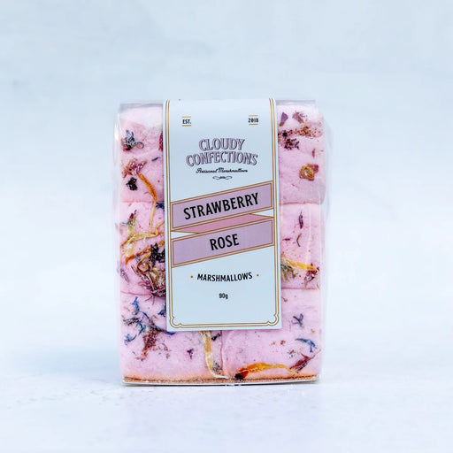 Cloudy Confection Marshmallows 90g - Strawberry Rose