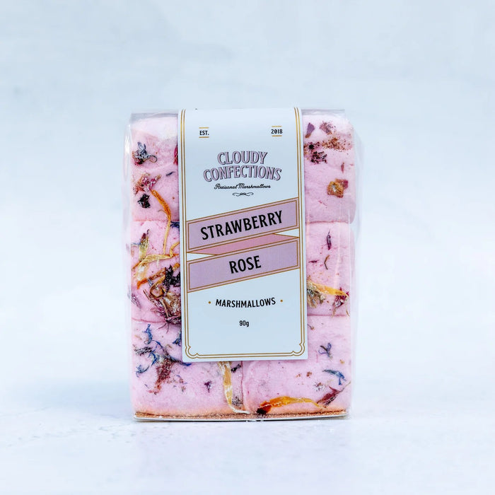 Cloudy Confection Marshmallows 90g - Strawberry Rose