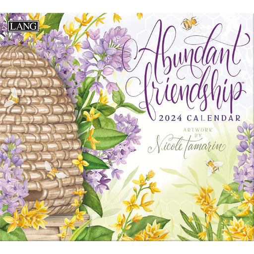 2024 Lang Calendar Abundant Friendship By Nicole Tamarin - Kitchen Antics