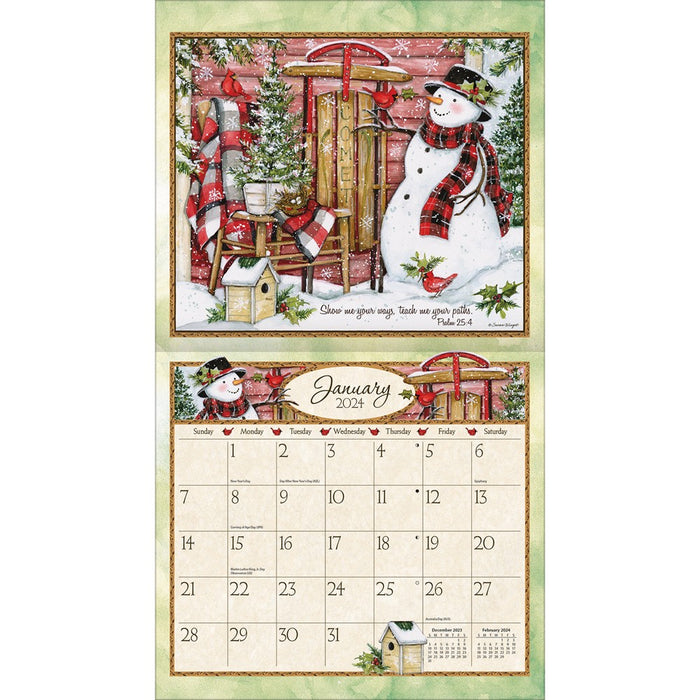 2024 Lang Calendar Bountiful Blessings by Susan Winget - Scripture - Kitchen Antics