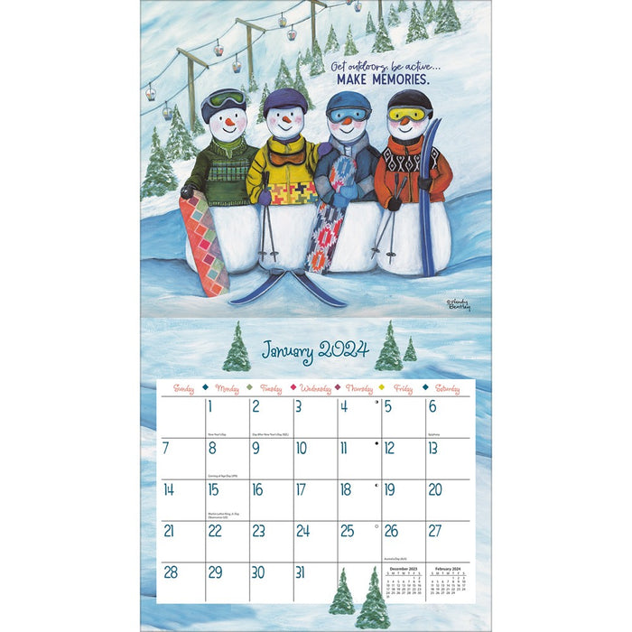 2024 Lang Calendar Favorite Things By Wendy Bentley - Kitchen Antics