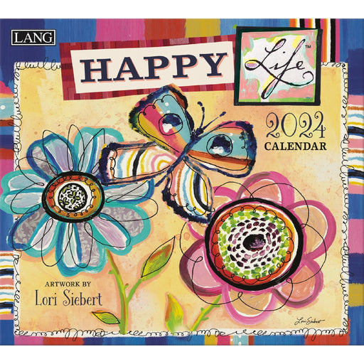 2024 Lang Calendar Happy Life by Lori Siebert - Kitchen Antics
