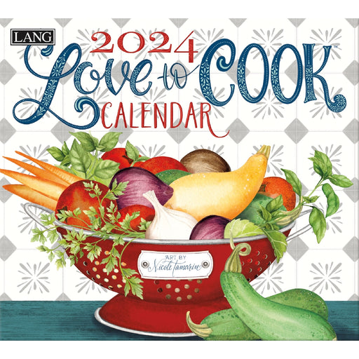 2024 Lang Calendar Love to Cook by Lorilynn Simms - Kitchen Antics