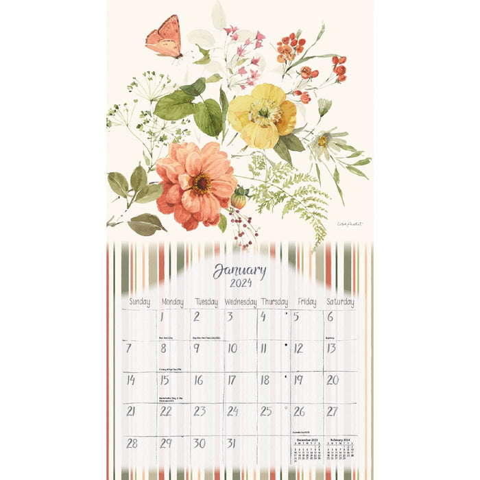 2024 Lang Calendar Watercolour Seasons by Lisa Audit - Kitchen Antics