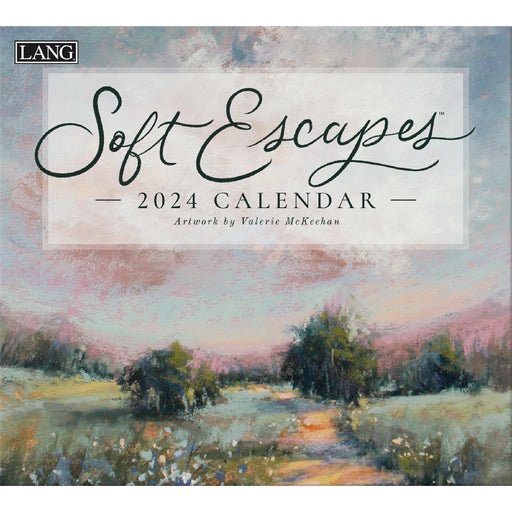 2024 Lang Calendar Soft Escapes By Valerie McKeehan - Kitchen Antics