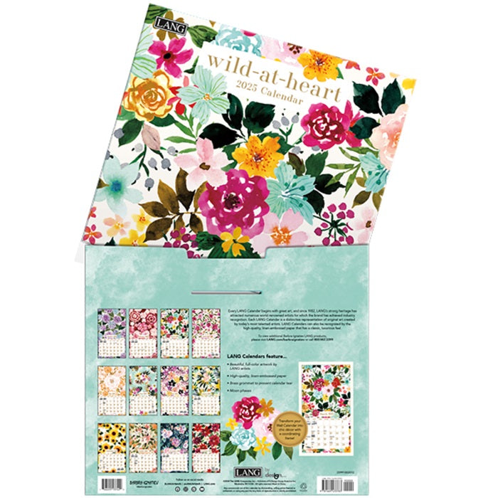 2025 Lang Calendar Wild at Heart