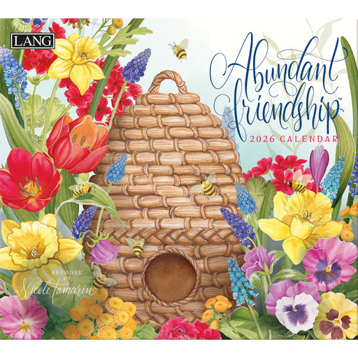 2026 Lang Calendar Abundant Friendship By Nicole Tamarin