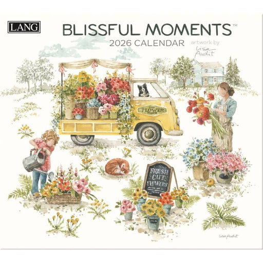 2026 Lang Calendar Blissful Moments by Lisa Audit