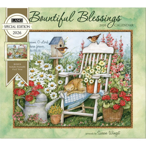 2026 Lang Calendar Bountiful Blessings by Susan Winget - Scripture