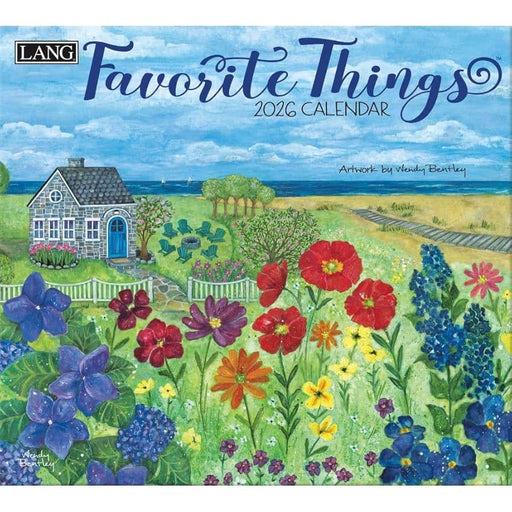 2026 Lang Calendar Favorite Things By Wendy Bentley