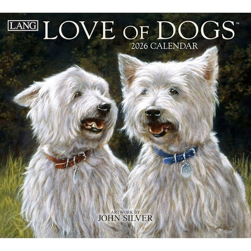 2026 Lang Calendar Love of Dogs by John Silver