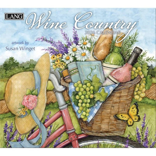 2026 Lang Calendar Wine Country by Susan Winget