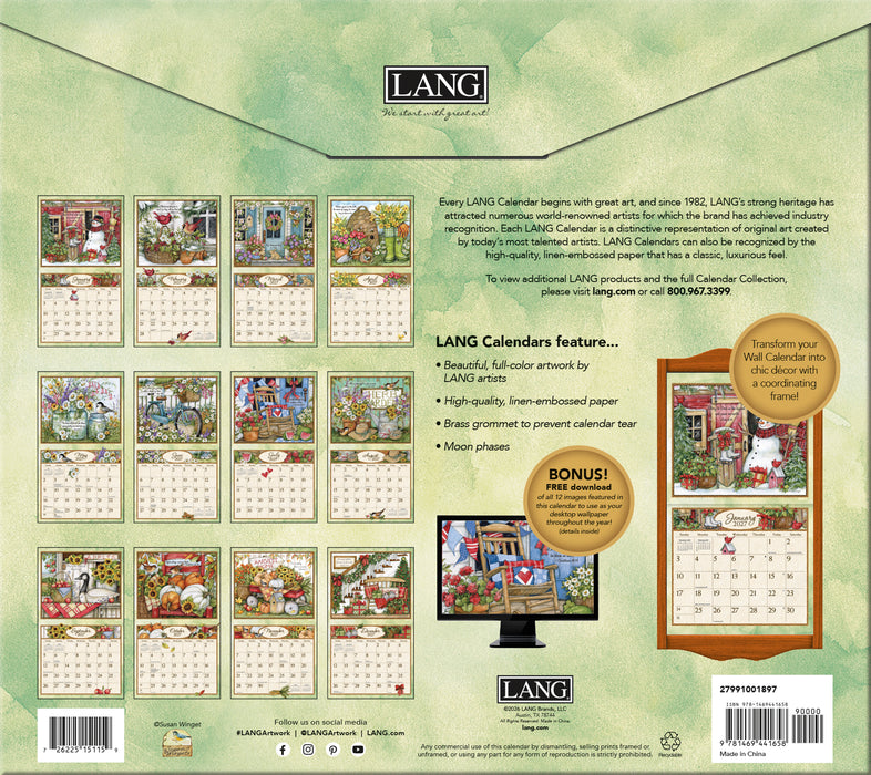2027 Lang Calendar Bountiful Blessings by Susan Winget - Scripture