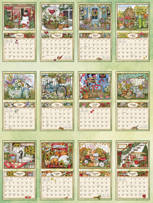 2027 Lang Calendar Bountiful Blessings by Susan Winget - Scripture