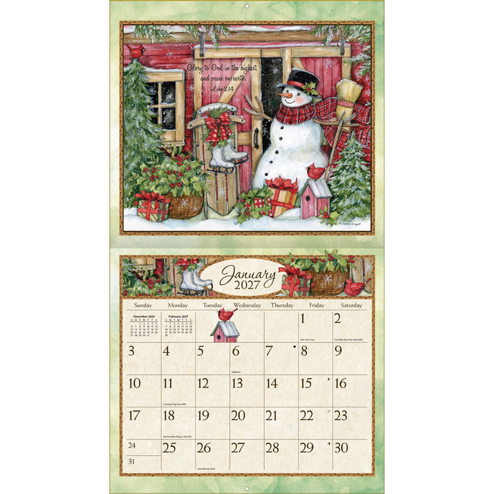 2027 Lang Calendar Bountiful Blessings by Susan Winget - Scripture