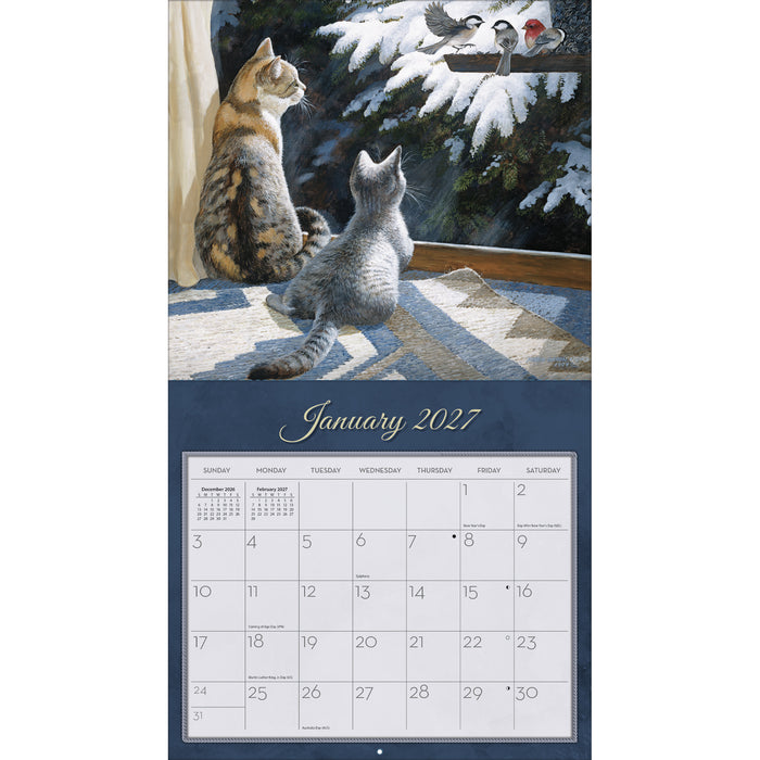 2027 Lang Calendar Love of Cats by Persis Clayton Weirs