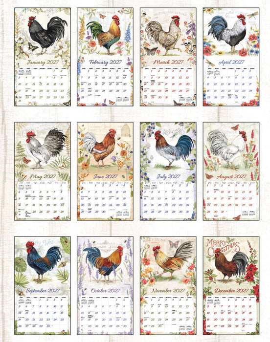 2027 Lang Calendar Proud Rooster by Susan Winget