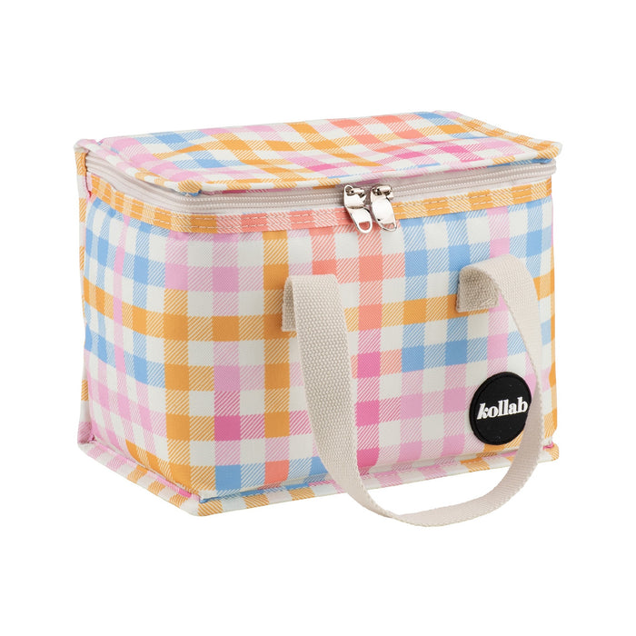 Kollab Lunch Box Insulated - Rainbow Check