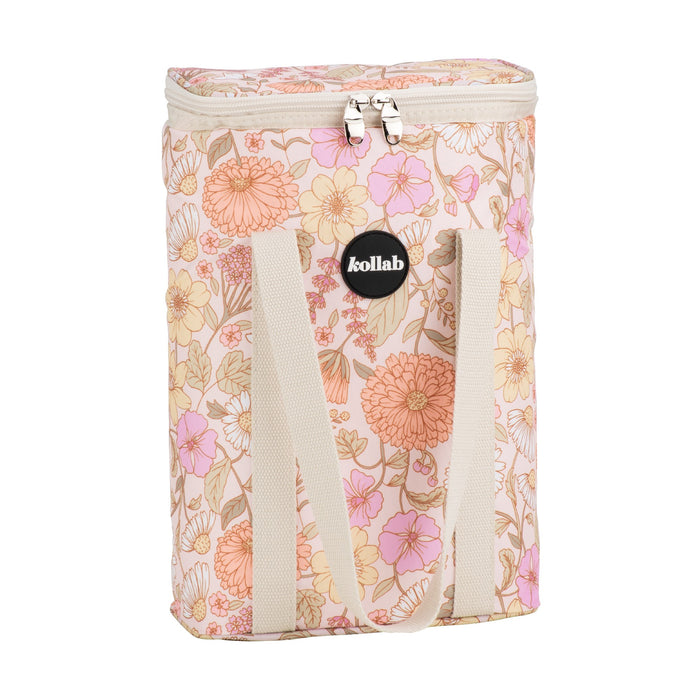 Kollab Wine Cooler Bag - Floral Herbs