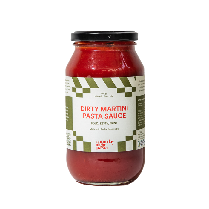 Saturday Night Pasta Sauce 500g - Dirty Martini