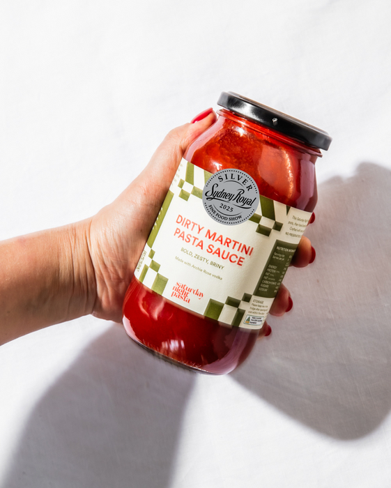 Saturday Night Pasta Sauce 500g - Dirty Martini