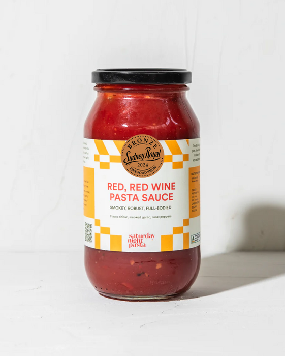 Saturday Night Pasta Sauce 500g - Red, Red Wine