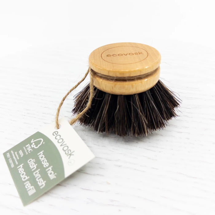 ecovask Dish Brush Refill - Horse Hair