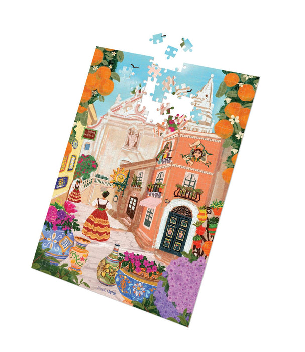 D&D Wall Puzzle 1000pc - Sicilian Dreamscape