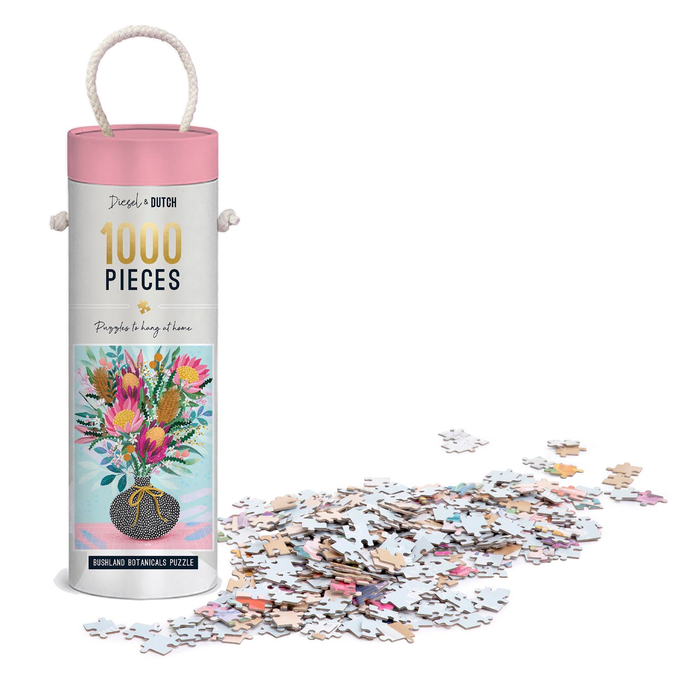 D&D Wall Puzzle 1000pc - Botanical Bushland