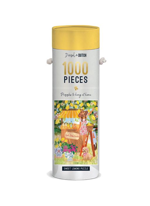 D&D Wall Puzzle 1000pc - Sweet Lemons
