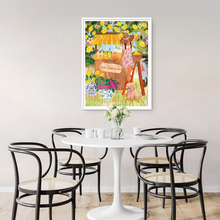 D&D Wall Puzzle 1000pc - Sweet Lemons