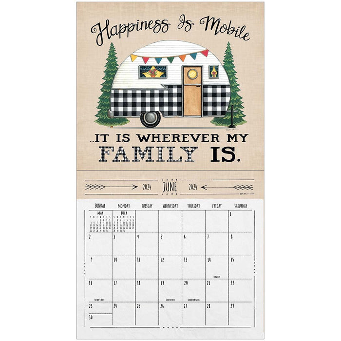 2024 Legacy Calendar Family Matters by Deb Strain - Kitchen Antics