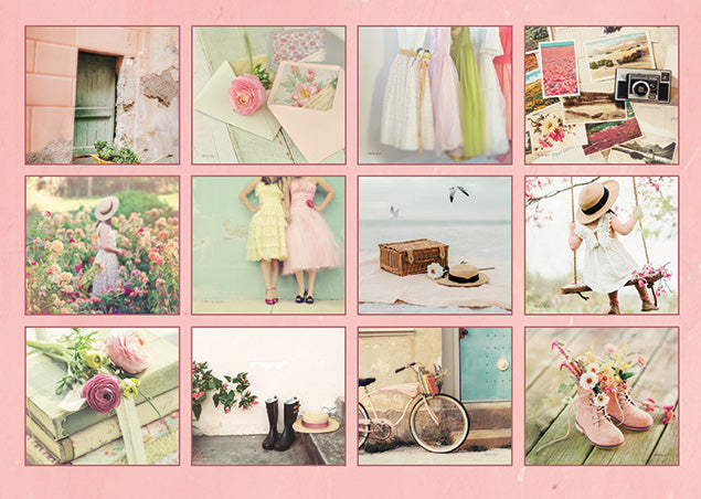 2027 Legacy Calendar Vintage Pink by Mandy Lynne
