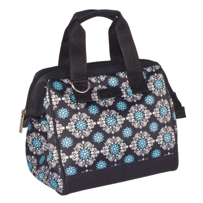Sachi Insulated Lunch Bag - Black Medallion
