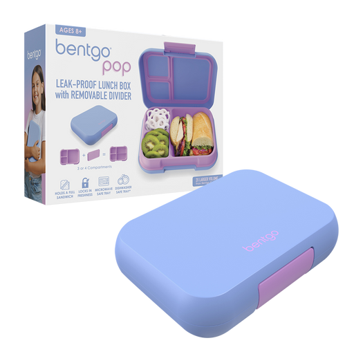 Bentgo Pop Lunch Box - Periwinkle / Pink - Kitchen Antics