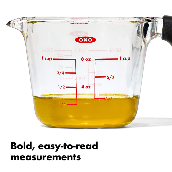 OXO GG GLASS MEASURE CUP - 1 CUP/ 250ML