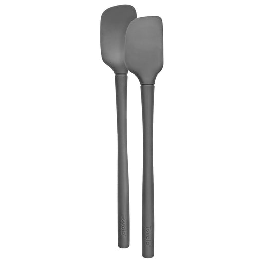Tovolo Flex-Core All Silicone Set 2 Mini Spatula - Charcoal