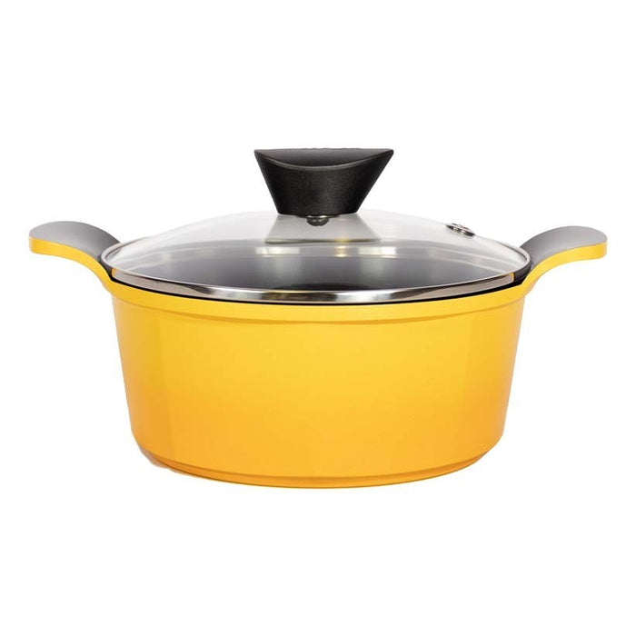 Neoflam Venn Casserole Induction 20cm - Yellow